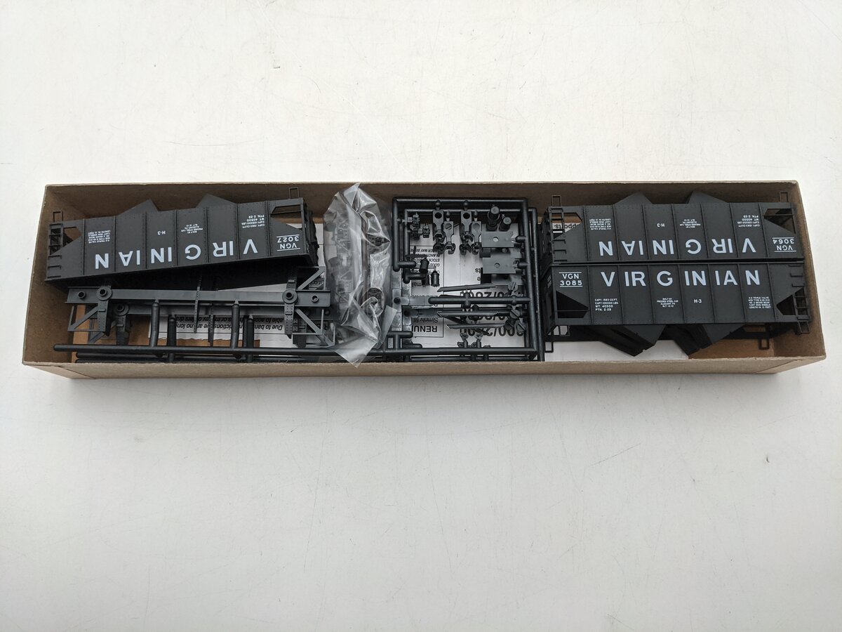Accurail 24274 HO Virginian USRA Coal Hopper 3-Car Set LN/Box