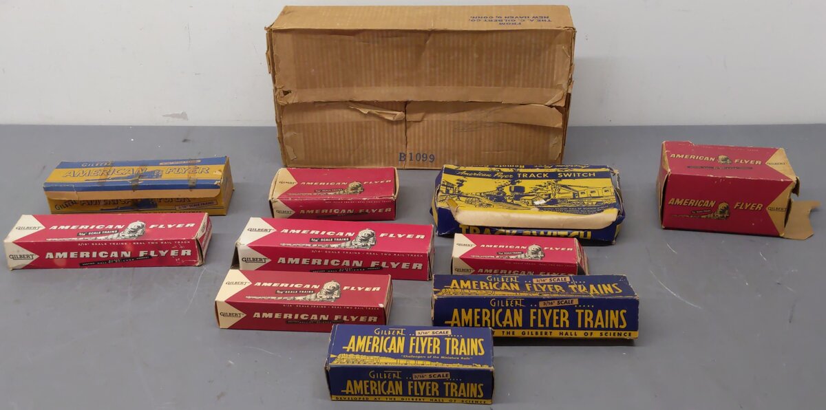 American Flyer S Gauge Assorted Empty Boxes [11]/Box
