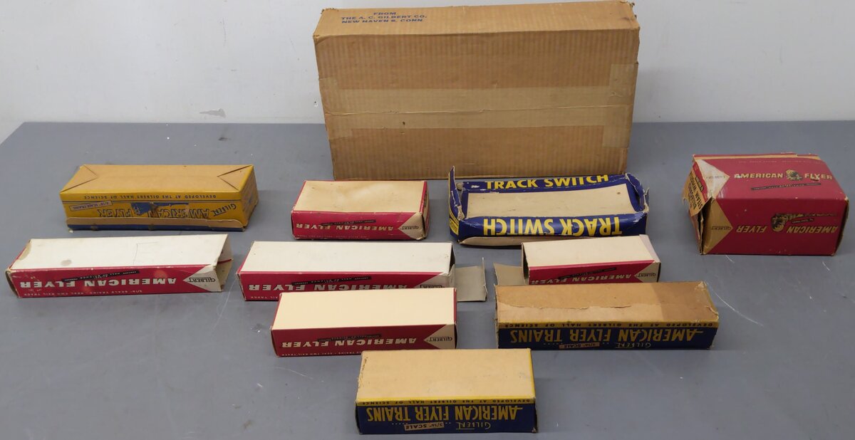 American Flyer S Gauge Assorted Empty Boxes [11]/Box