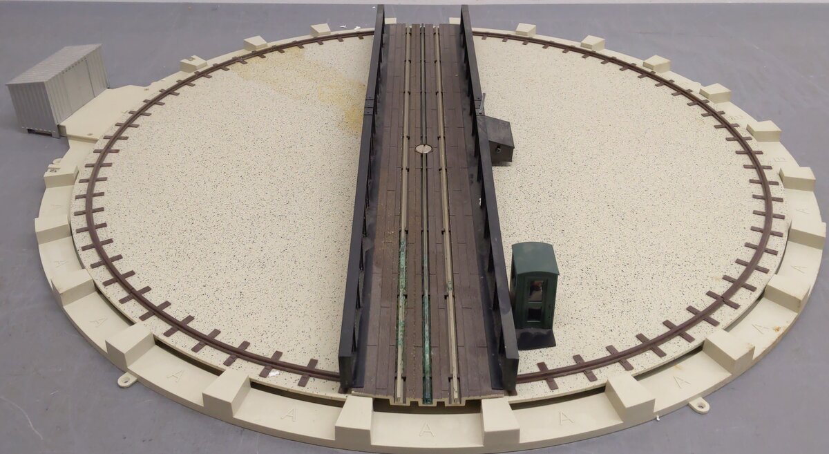 Atlas 6910 O Gauge Motorized 24 Inch Turntable VG/Box