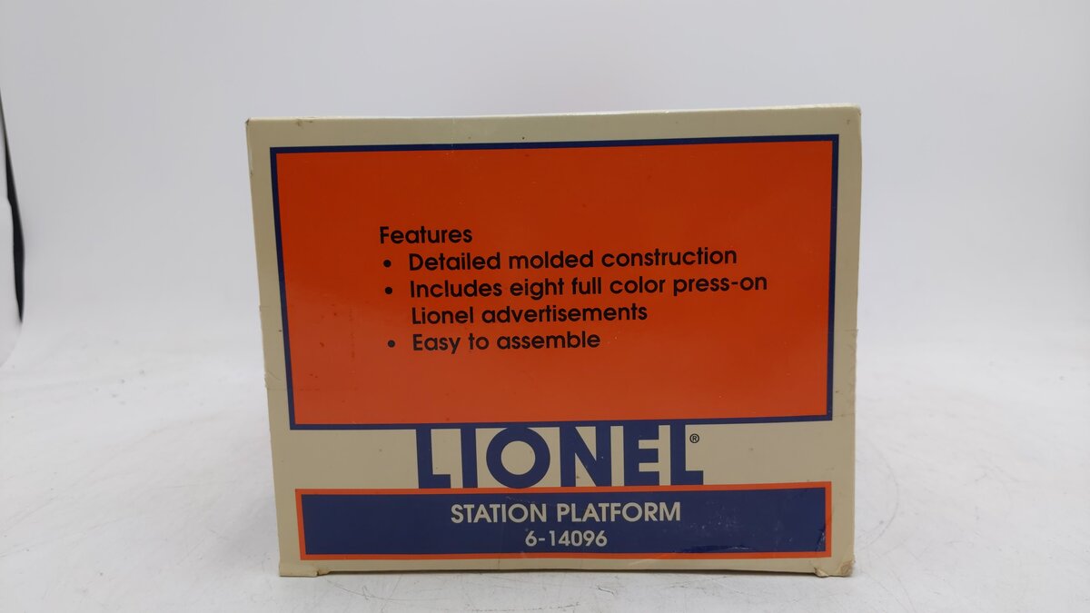 Lionel 6-14096 O Station Platform Assembled EX/Box