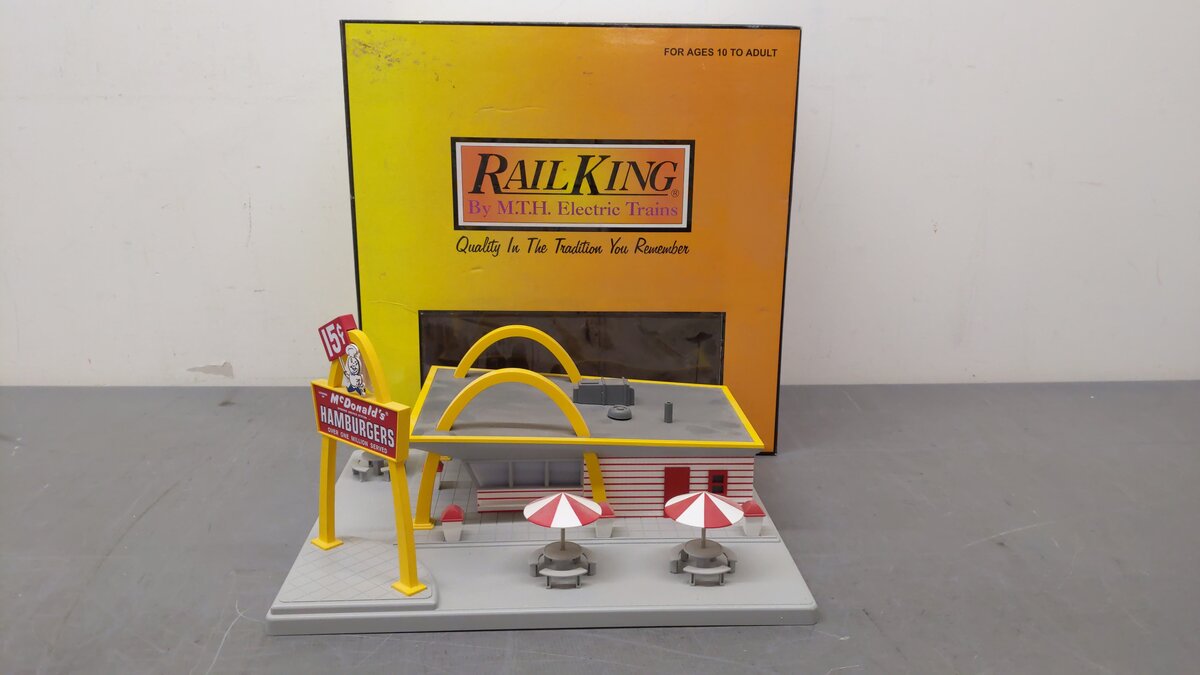 MTH  30-9034 O Original McDonald's Restaurant EX/Box