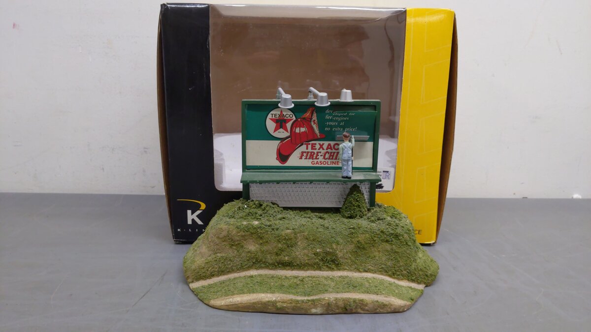 K-Line K424081 O Gauge Texaco Operating Billboard EX/Box