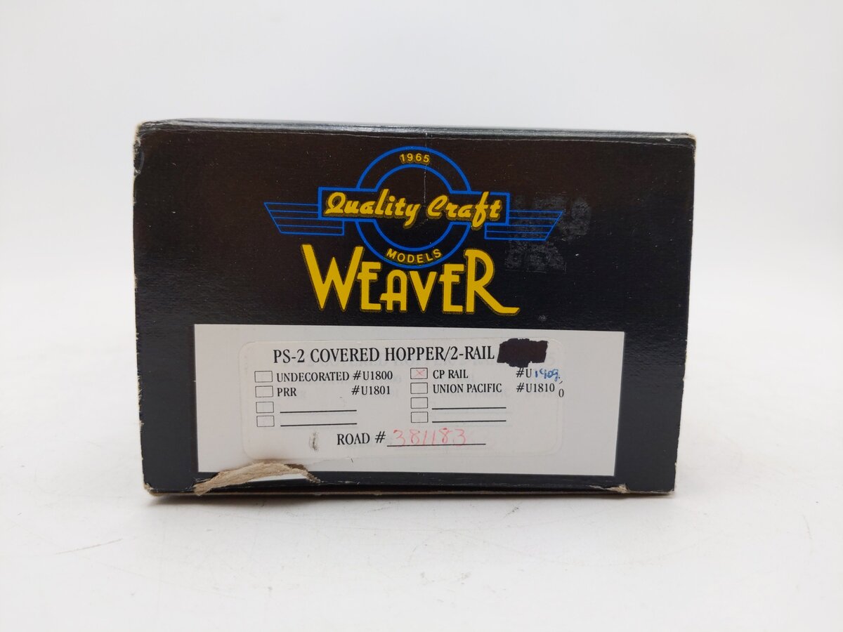 Weaver U1909 CP Rail Hopper LN/Box
