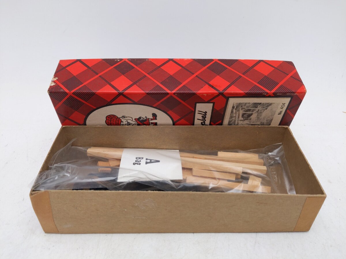 Campbell Scale Models 404 HO Scale Traveling Crane Building Crafstman Kit EX/Box
