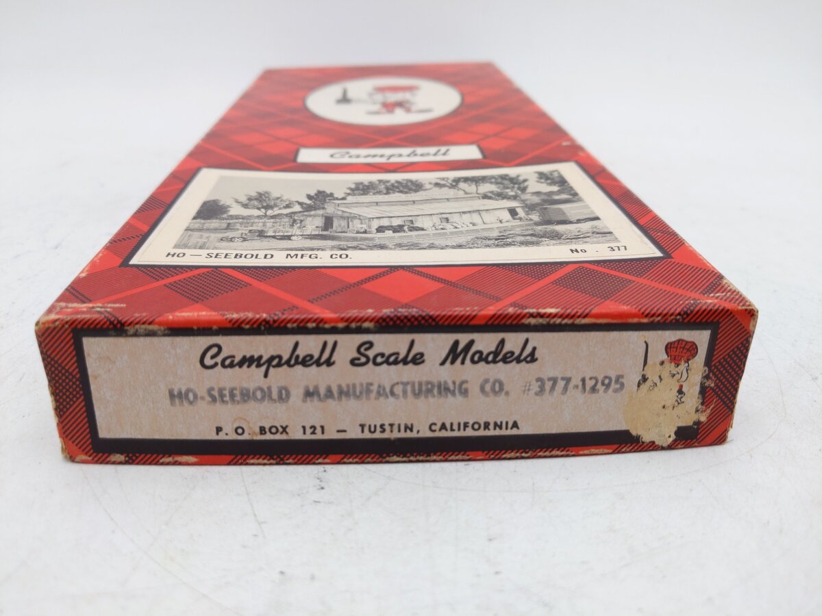 Campbell Scale Models 377-1295 HO Seebold Manufacturing Co. Kit EX/Box