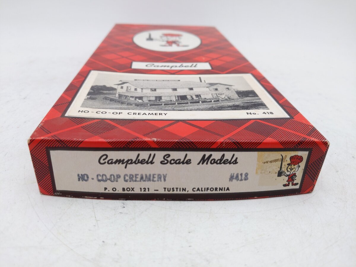 Campbell Scale Models 418 HO Farm Co-op Creamery Building Craftsman Kit EX/Box