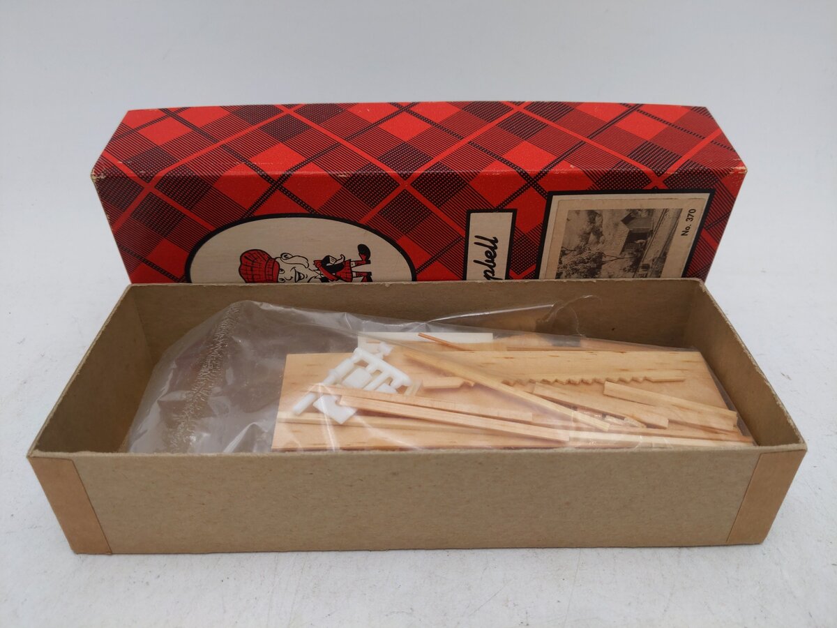 Campbell HO Scale Supply Shed & Single Hand Car House Kit EX/Box
