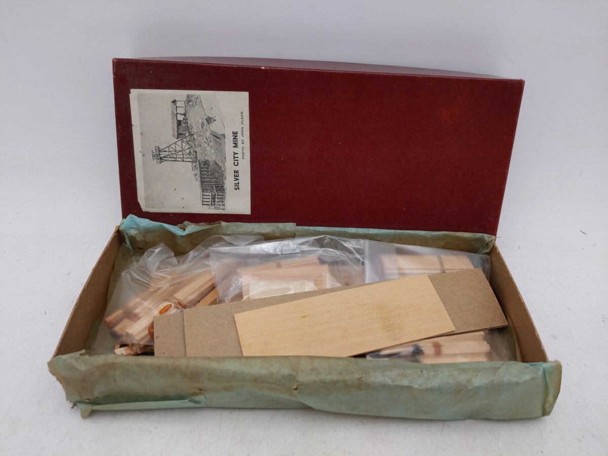 Muir Models MM007 HO Silver City Mine Building Craftsman Kit EX/Box