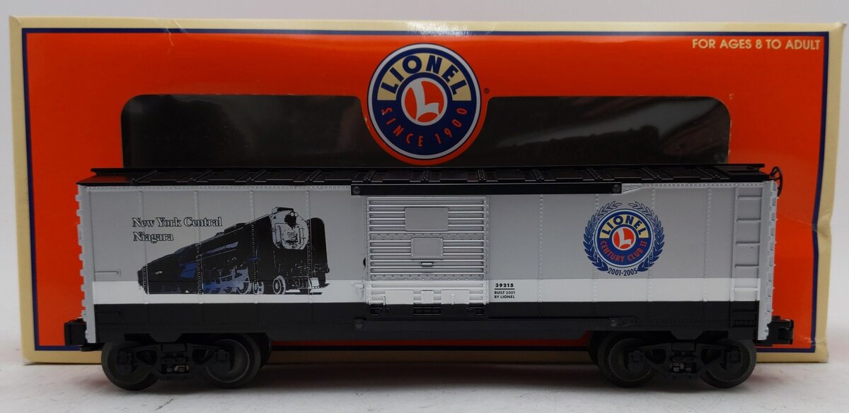 Lionel 6-39215 O New York Central Niagara BC Century Club Boxcar EX/Box