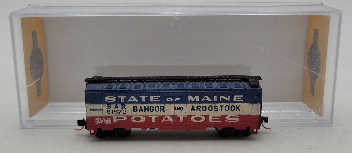 Bachmann 17056 N Bangor & Aroostook AAR 40' Steel Boxcar #61572/Box