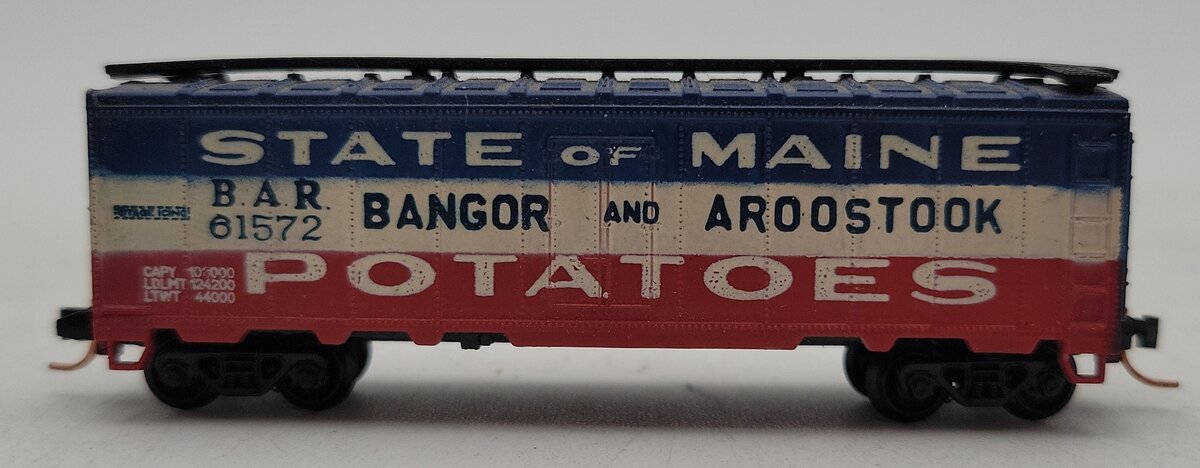 Bachmann 17056 N Bangor & Aroostook AAR 40' Steel Boxcar #61572/Box
