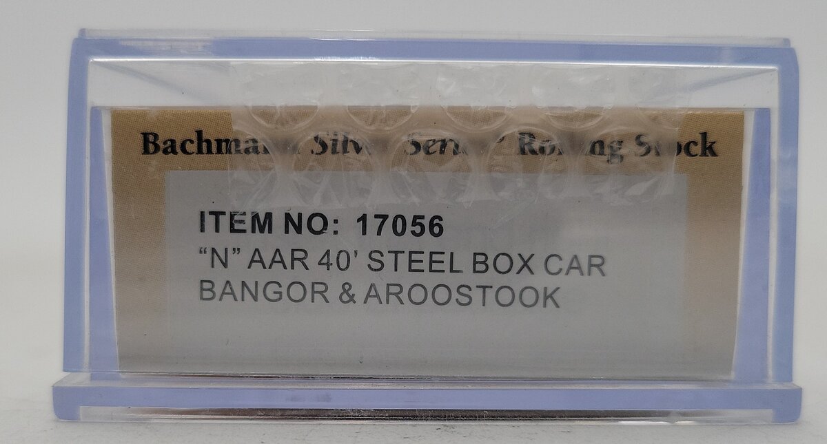 Bachmann 17056 N Bangor & Aroostook AAR 40' Steel Boxcar #5227 LN/Box