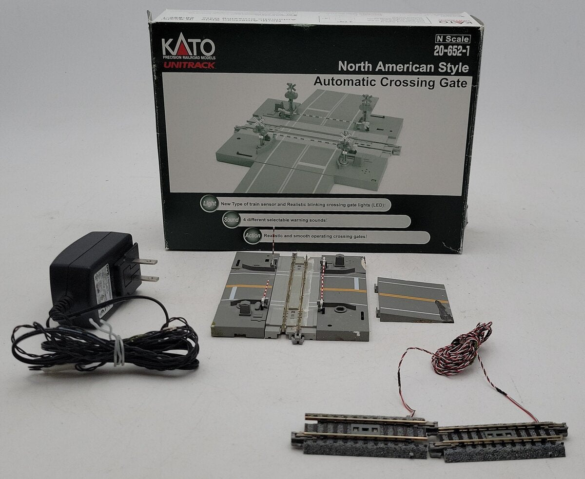 Kato 20-652-1 N Unitrack North American Style Automatic Crossing Gate VG/Box