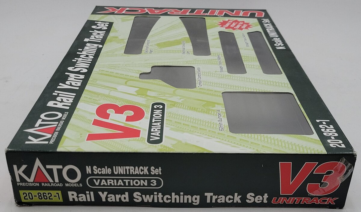 Kato 20-862-1 N V3 Rail Yard Switching Set EX/Box
