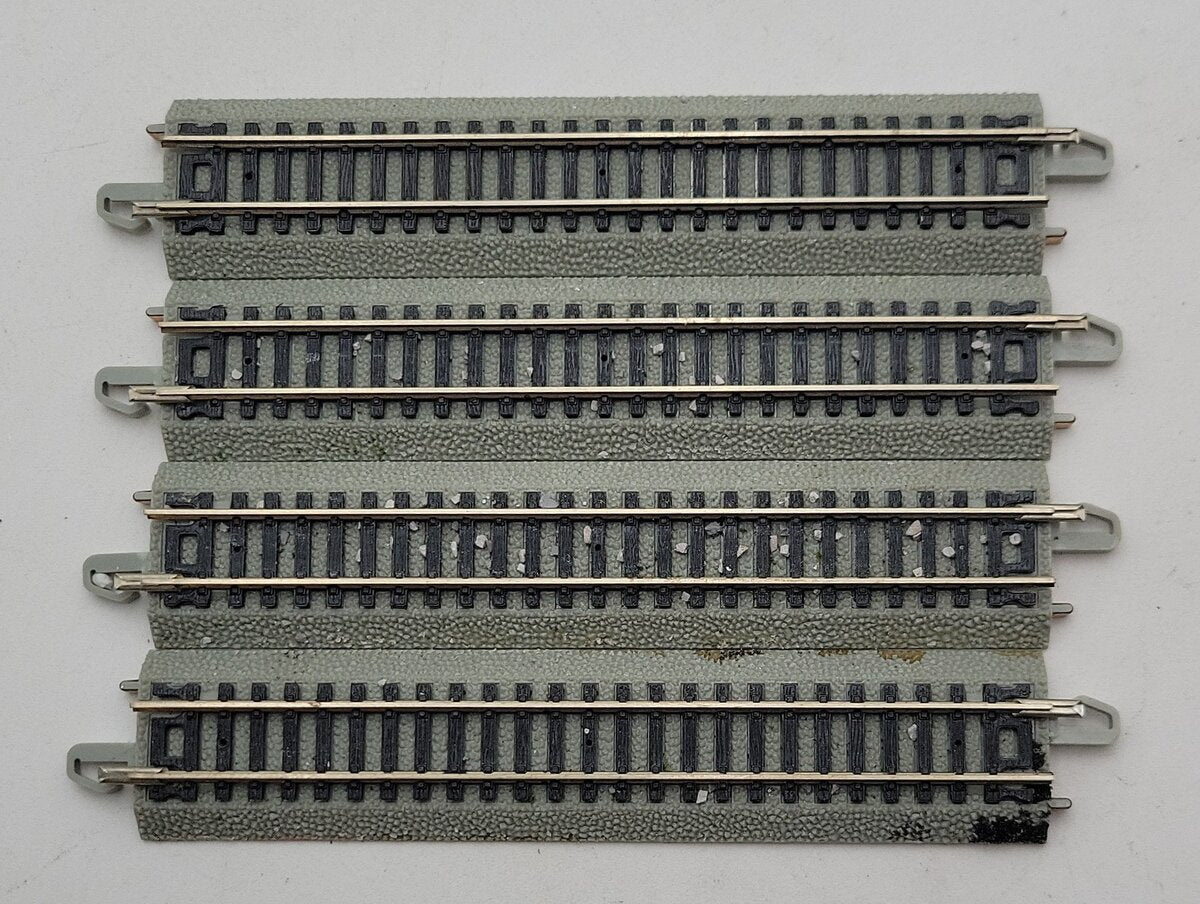 Bachmann 44847 N Nickel Silver Auto-Reversing System E-Z Track Expansion Pack EX/Box