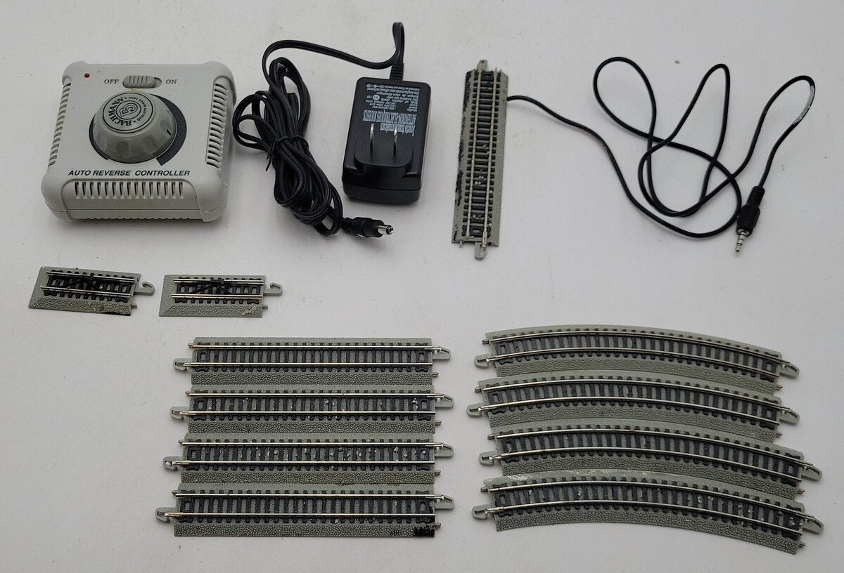 Bachmann 44847 N Nickel Silver Auto-Reversing System E-Z Track Expansion Pack EX/Box
