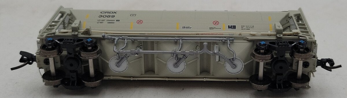 Atlas 50006205 N Chicago Freight Car Master Plus 3230 Covered Hopper CRDX #3089