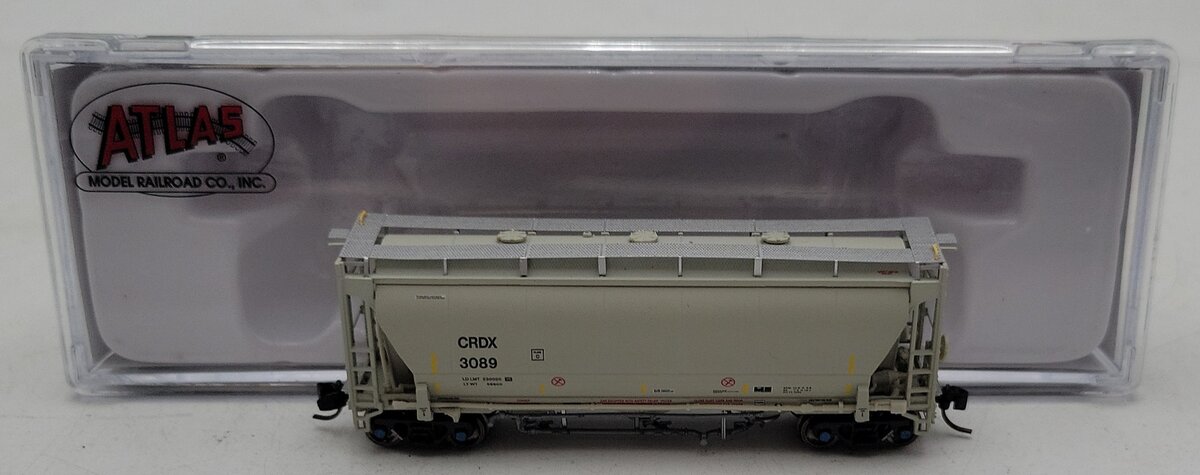 Atlas 50006205 N Chicago Freight Car Master Plus 3230 Covered Hopper CRDX #3089