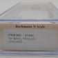 Bachmann 61091 N Chicago Brill Trolley - Standard DC EX/Box