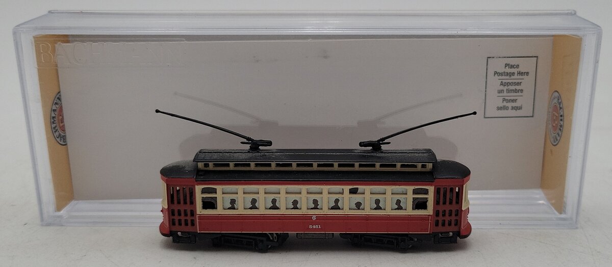 Bachmann 61091 N Chicago Brill Trolley - Standard DC EX/Box