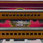 MTH 20-3416B O 2-Car 70' Streamlined Coach/Coach Passenger Set (Smooth) NIB