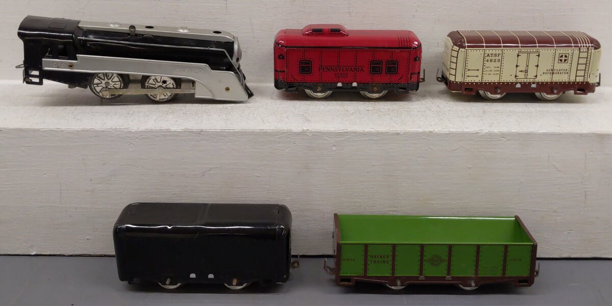 Hafner Vintage Train set #1010 #81932 #4825 #91876 EX/Box