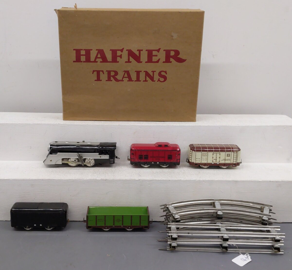 Hafner Vintage Train set #1010 #81932 #4825 #91876 EX/Box