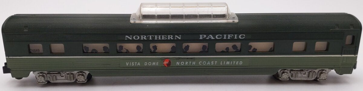 American Flyer 24849 Vintage S NP North Coast Limited Vista Dome Passenger Car VG