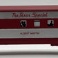 K-Line K4540-0229 O Texas Special "Albert Martin" 12.5" Streamliner RPO Car #229 EX/Box