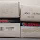 Assorted O Scale Freight Cars 6-9232, 6-16349, 50197, 16750 [4] LN/Box