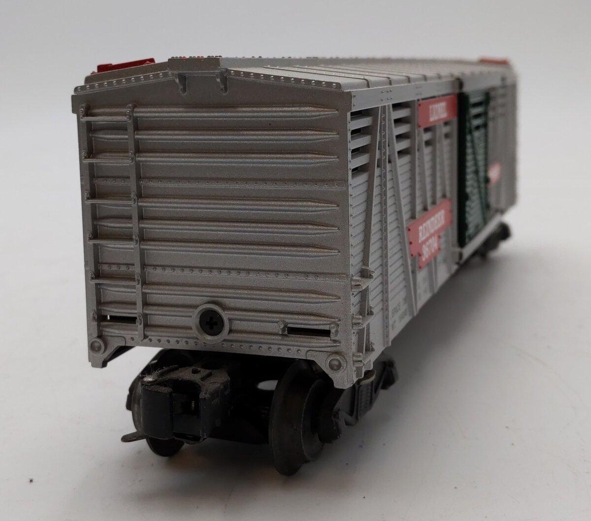 Lionel 6-36704 Animated Reindeer Stockcar & Corral EX/Box