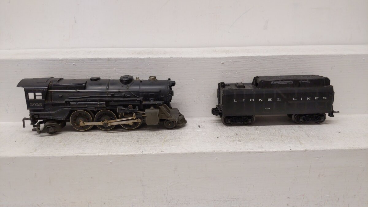 Lionel 2025 Vintage O 2-6-4 Die-Cast Steam Locomotive w/ 234W Tender VG