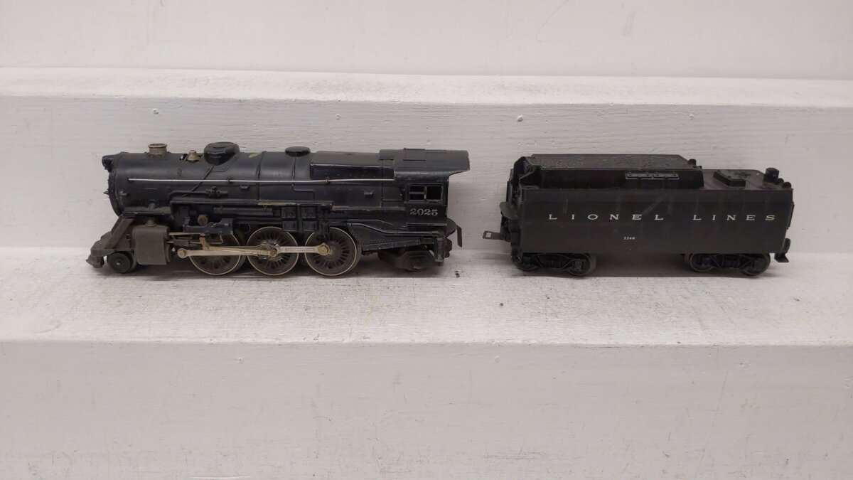 Lionel 2025 Vintage O 2-6-4 Die-Cast Steam Locomotive w/ 234W Tender VG