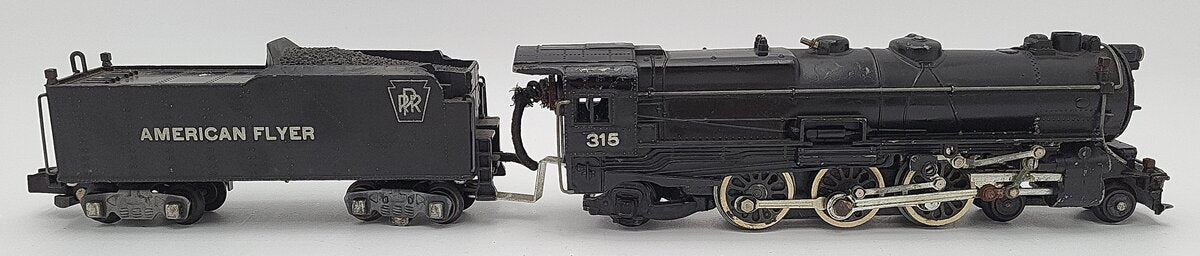 American Flyer 315 S Pennsylvania 4-6-2 Pacific Steam Locomotive & Tender VG
