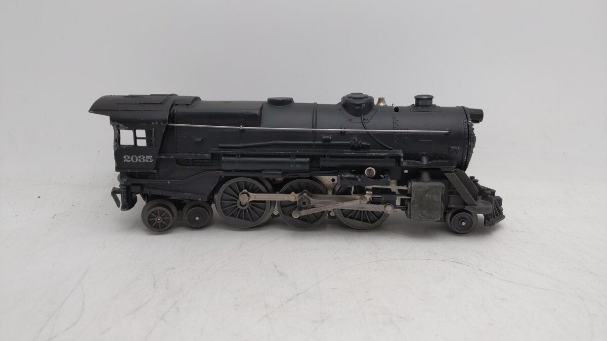 Lionel 2035 Vintage O 2-6-4  Die-Cast Postwar Steam Locomotive VG
