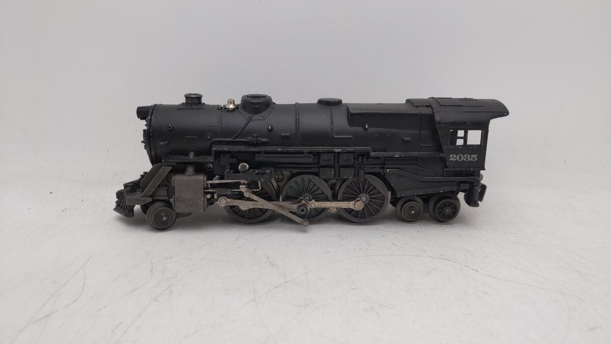 Lionel 2035 Vintage O 2-6-4  Die-Cast Postwar Steam Locomotive VG