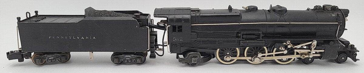 American Flyer 312 Vintage S PRR 4-6-2 K5 Steam Locomotive w/Pennsylvania Tender EX