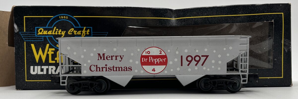 Weaver 1297 O Dr. Pepper 1997 Holiday Hopper (3-Rail) VG/Box