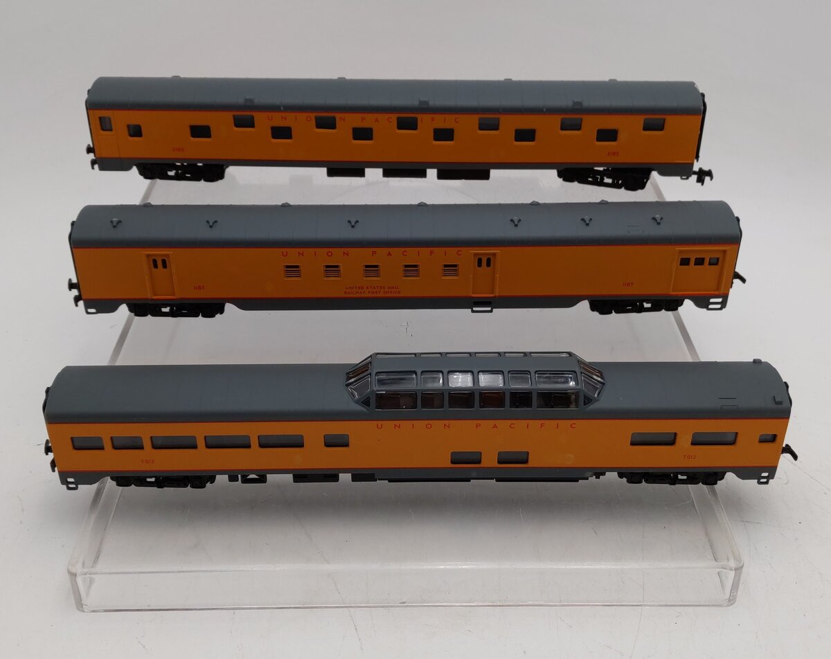 IHC HO Assorted Union Pacific Passenger Cars #1107 #2103 #7012 [3] LN/Box