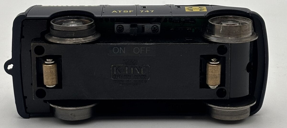 K-Line K2629-08 ATSF Motorized Railroad Van EX/Box