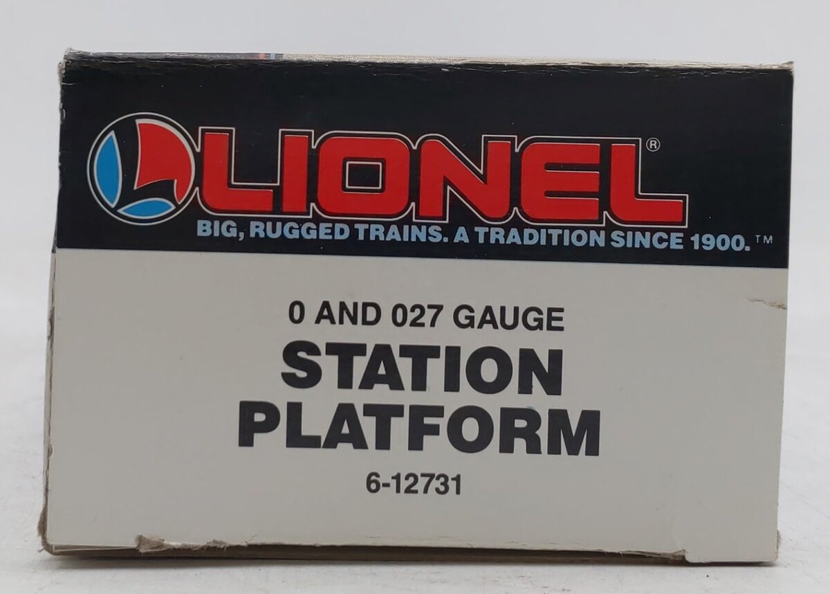 Lionel 6-12731 O Scale Train Station Platform EX/Box