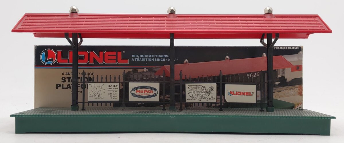 Lionel 6-12731 O Scale Train Station Platform EX/Box