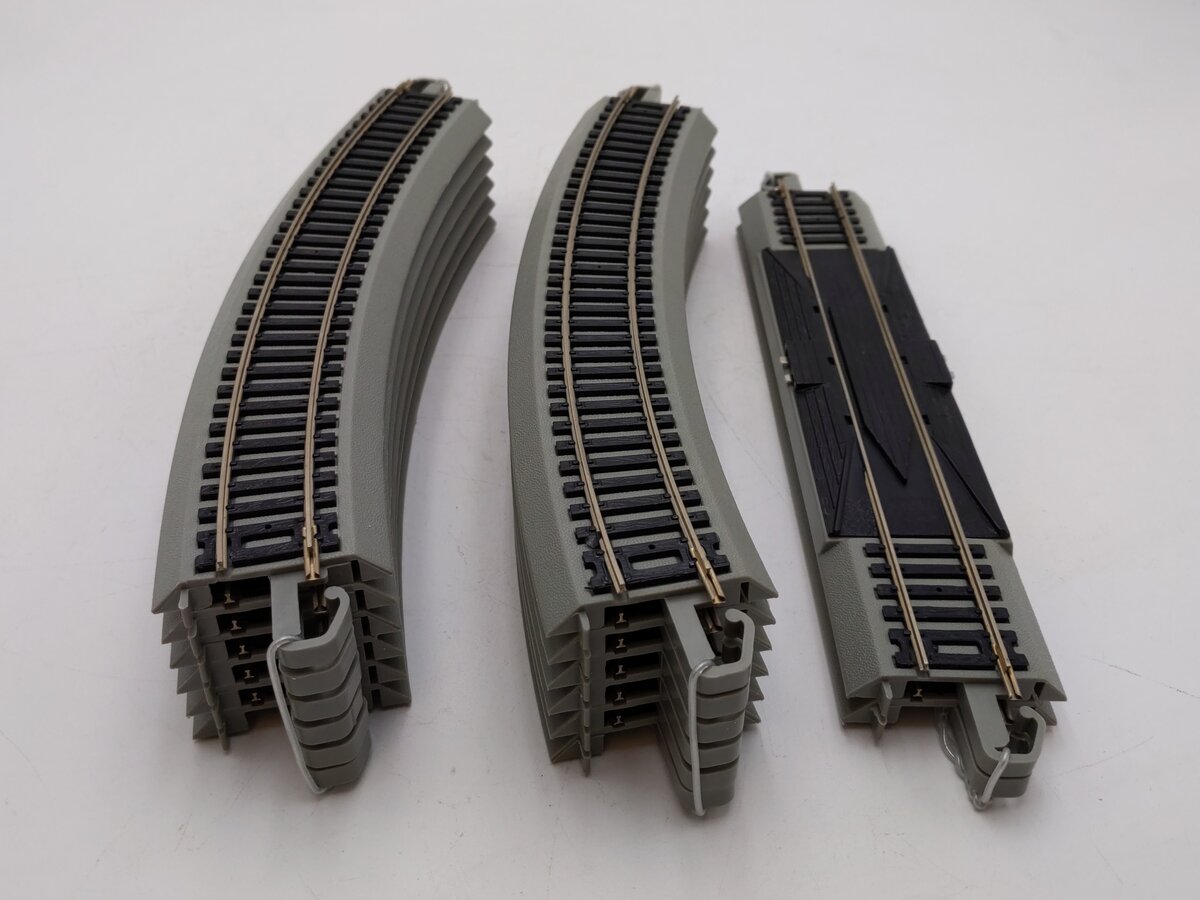 Bachmann 00641 HO Scale DeWitt Clinton Historic Steam Train Set- TRACK ONLY/Box