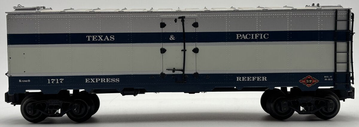 K-Line K7611 O Gauge Texas & Pacific Express Reefer #1717 EX/Box