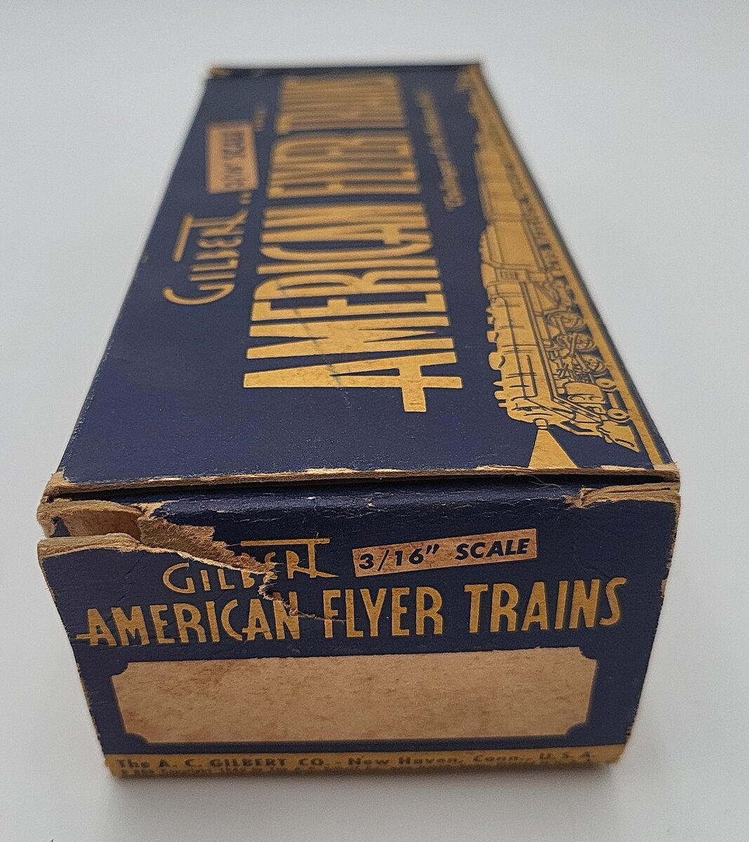 American Flyer 629 Vintage S Missouri Pacific Stock Car VG/Box
