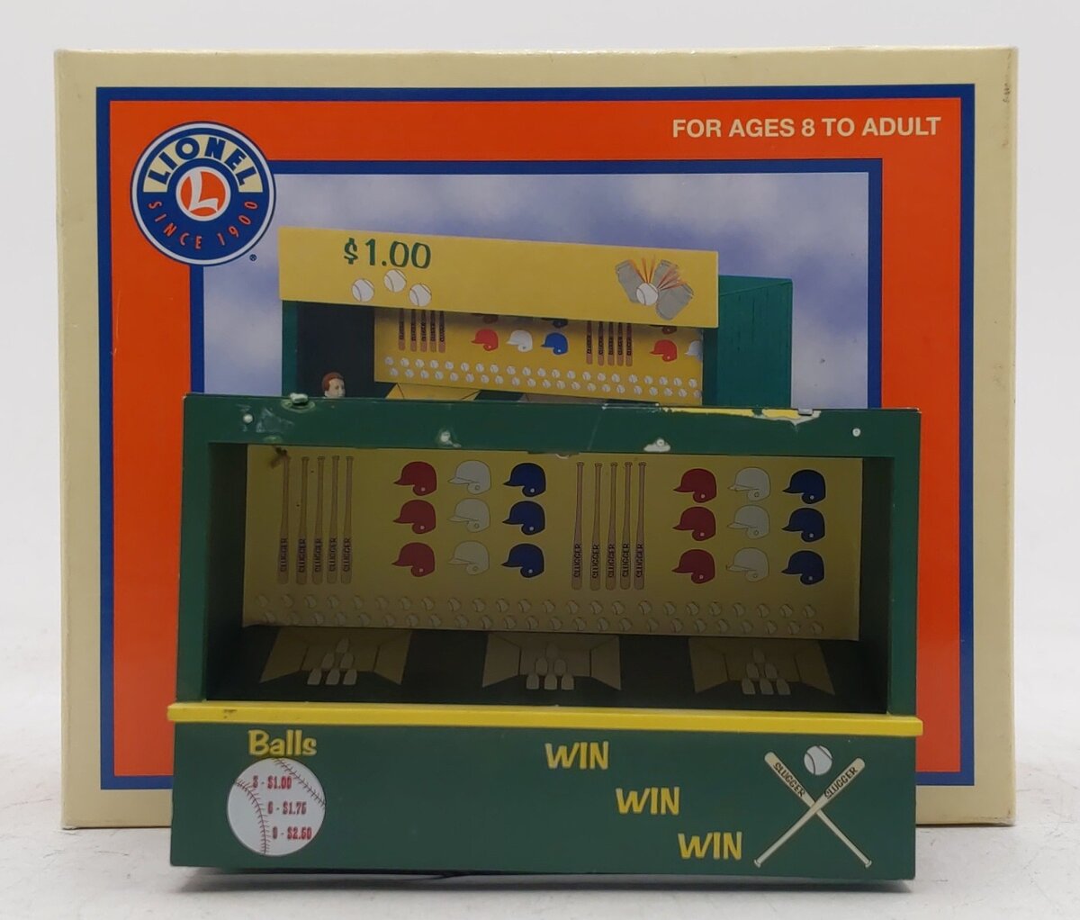 Lionel 6-14230 O Gauge Milk Bottle Midway Game VG/Box