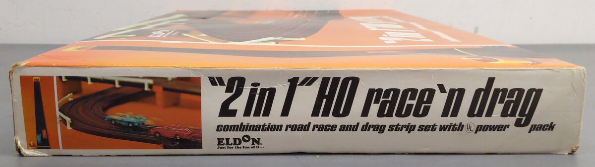 Eldon 9544 HO "2-IN-1" Race 'N Drag Set EX/Box