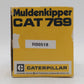 NZG 222 1:50 Jean Bratengeier Caterpillar 769C Dump Truck EX/Box