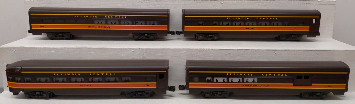 Lionel O Assorted Illinois Central 